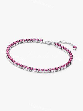 Pandora Sparkling Pink Tennis Bracelet
